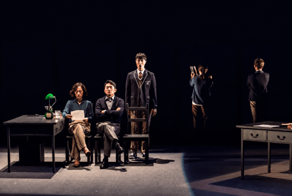 ▲ 2019년 세 번째 무대에 올린 연극 ‘맨 끝줄 소년’의 한 장면. ⓒ 예술의전당